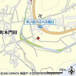 広島県尾道市木ノ庄町木門田759周辺の地図