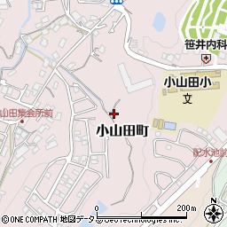 大阪府河内長野市小山田町1408周辺の地図