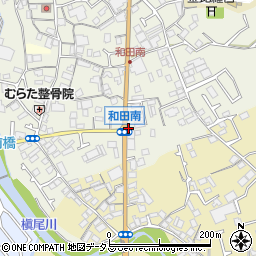 和田南周辺の地図