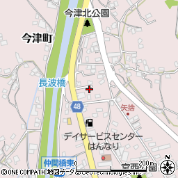 広島県福山市今津町2213-2周辺の地図