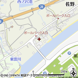 兵庫県淡路市佐野2649周辺の地図