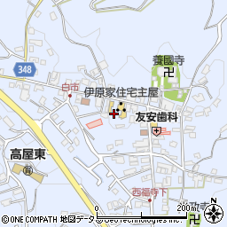 広島県東広島市高屋町白市1089周辺の地図