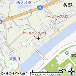 兵庫県淡路市佐野2651周辺の地図