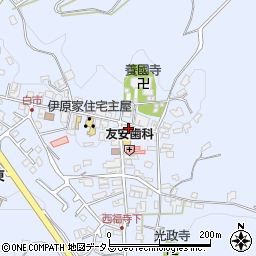 広島県東広島市高屋町白市1043周辺の地図