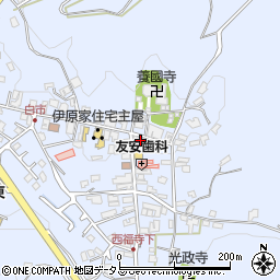 広島県東広島市高屋町白市1043周辺の地図