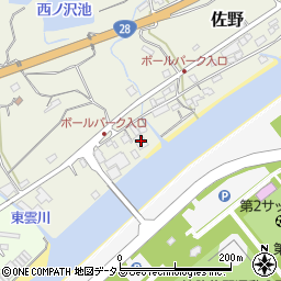 兵庫県淡路市佐野2573周辺の地図
