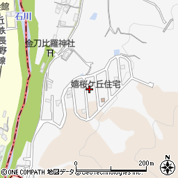 大阪府富田林市嬉283-24周辺の地図