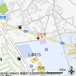 大阪府和泉市万町62-3周辺の地図