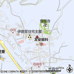 広島県東広島市高屋町白市1072周辺の地図