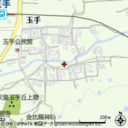 奈良県御所市玉手464-1周辺の地図