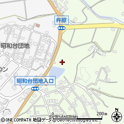 広島県東広島市高屋町杵原952周辺の地図