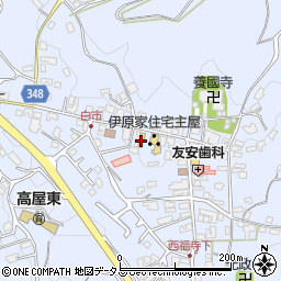 広島県東広島市高屋町白市1091周辺の地図