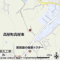 広島県東広島市高屋町高屋東1962周辺の地図