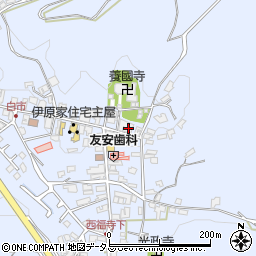 広島県東広島市高屋町白市1032周辺の地図