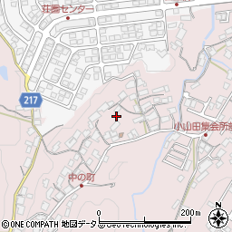 大阪府河内長野市小山田町2137周辺の地図