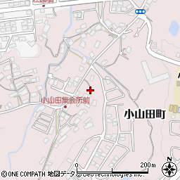 大阪府河内長野市小山田町1466周辺の地図