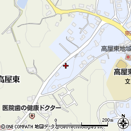 広島県東広島市高屋町白市528周辺の地図
