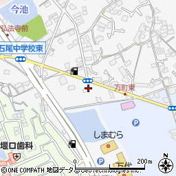 大阪府和泉市万町81周辺の地図