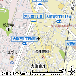 有限会社リフォーム館　大町本店周辺の地図