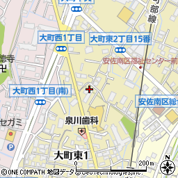 康仁薬局　大町店周辺の地図