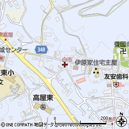 広島県東広島市高屋町白市1117周辺の地図