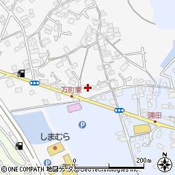 大阪府和泉市万町51-1周辺の地図