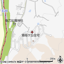 大阪府富田林市嬉283-35周辺の地図