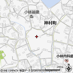 黒住教松永教会所周辺の地図
