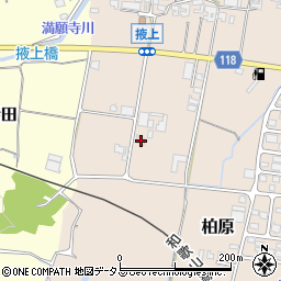 奈良県御所市柏原415-1周辺の地図