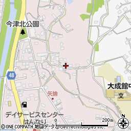 広島県福山市今津町周辺の地図