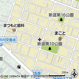 グレイススクエア新涯５Ａ周辺の地図