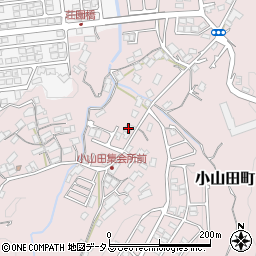 大阪府河内長野市小山田町1481周辺の地図
