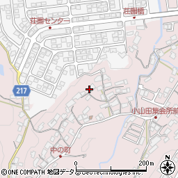 大阪府河内長野市小山田町2123周辺の地図