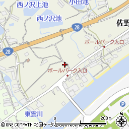 兵庫県淡路市佐野2648周辺の地図
