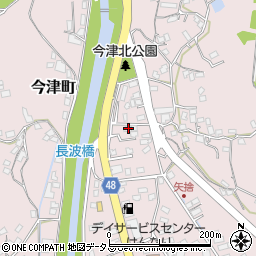 広島県福山市今津町2205周辺の地図