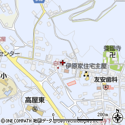 広島県東広島市高屋町白市1113周辺の地図