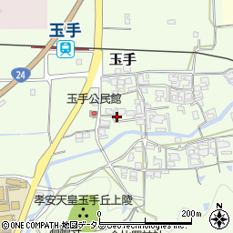 奈良県御所市玉手239周辺の地図