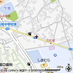 大阪府和泉市万町76周辺の地図