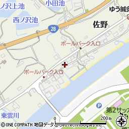 兵庫県淡路市佐野2553周辺の地図