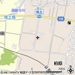 奈良県御所市柏原415周辺の地図