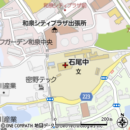 大阪府和泉市万町1362-11周辺の地図