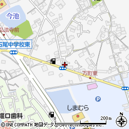 大阪府和泉市万町97-4周辺の地図