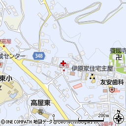 広島県東広島市高屋町白市1116周辺の地図