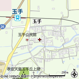 奈良県御所市玉手237周辺の地図
