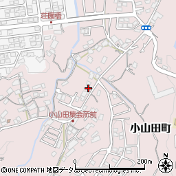 大阪府河内長野市小山田町1482周辺の地図