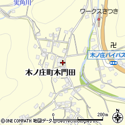 広島県尾道市木ノ庄町木門田274-1周辺の地図