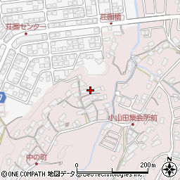 大阪府河内長野市小山田町2116-2周辺の地図