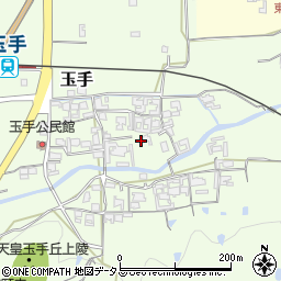 奈良県御所市玉手210-5周辺の地図