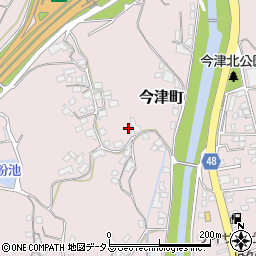 広島県福山市今津町1939-1周辺の地図