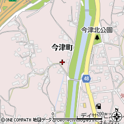 広島県福山市今津町1943-2周辺の地図